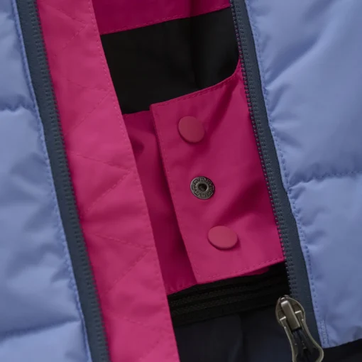 Kinder Color Kids Ski Jacket - Colorblock - Quilt