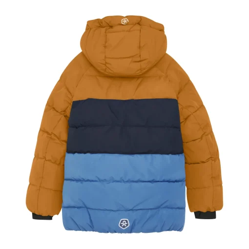 Kinder Color Kids Ski Jacket - Colorblock - Quilt