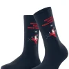 Damen Burlington Skiing Santa Damen Socken