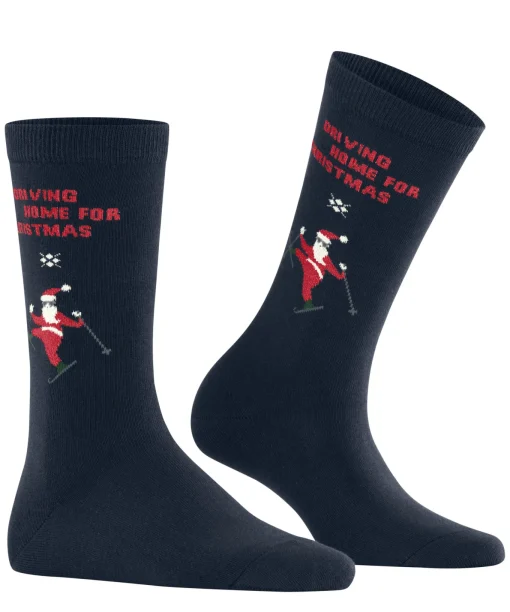 Damen Burlington Skiing Santa Damen Socken