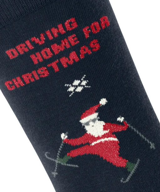 Damen Burlington Skiing Santa Damen Socken