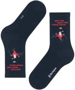 Damen Burlington Skiing Santa Damen Socken
