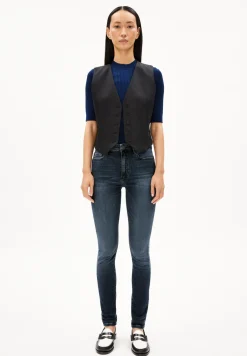 Damen armedangels Skinny Jeans Mid Waist Bio-Baumwoll Mix X-Stretch TILLAA