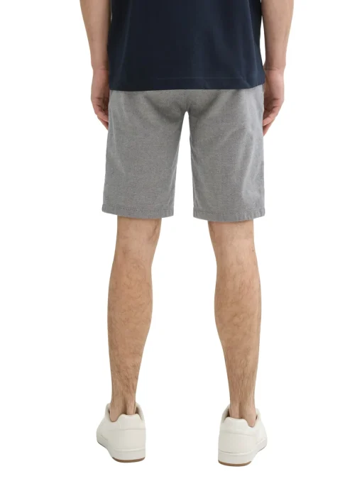 Herren Tom Tailor Slim Chino Shorts mit Gürtel
