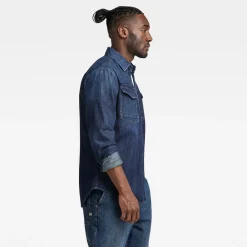 Herren G-Star SLIM DENIM HEMD