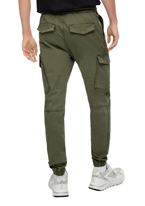 Herren QS Slim Fit: Cargohose