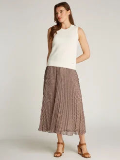 Damen Tommy Hilfiger Slim Fit Pullunder mit hohem Wollanteil