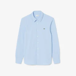 Herren Lacoste Slim Fit-Hemd aus Baumwollpiqué