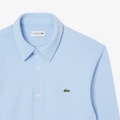 Herren Lacoste Slim Fit-Hemd aus Baumwollpiqué
