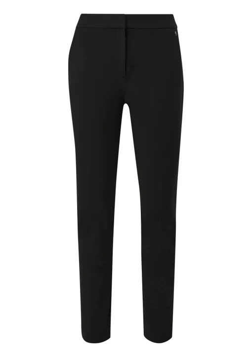 Damen Comma Slim: Hose aus Viskosemix