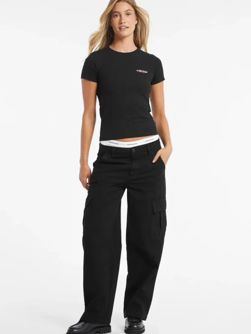 Damen GUESS JEANS Slim T-Shirt