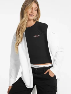 Damen GUESS JEANS Slim T-Shirt