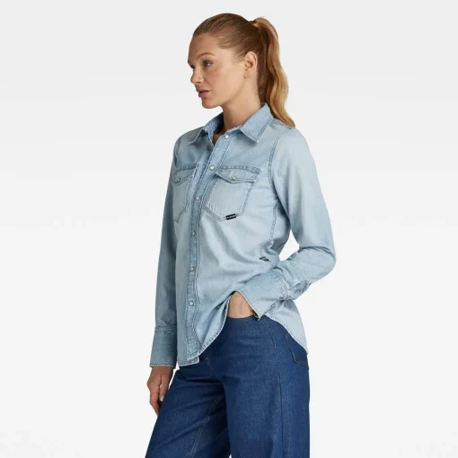 Damen G-Star SLIM WESTERN HEMD