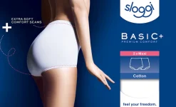 Damen Sloggi Basic+ Maxi 2P