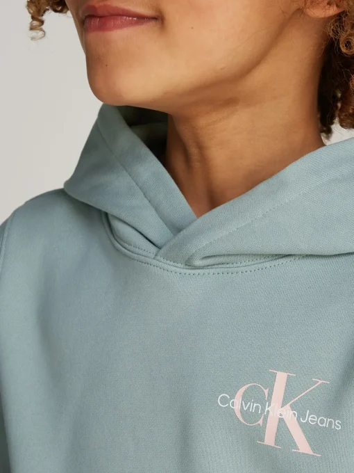 Kinder Calvin Klein SMALL MONOGRAM HOODIE