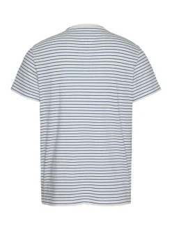 Herren Tommy Jeans Smart Casual gestreiftes T-Shirt