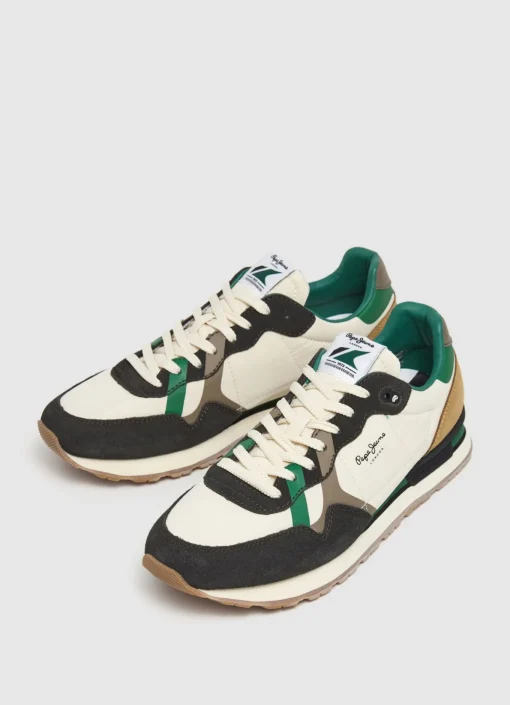Herren Pepe Jeans Sneaker BRIT COVER M