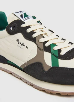 Herren Pepe Jeans Sneaker BRIT COVER M