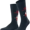 Herren Burlington Snowboarding Santa Herren Socken