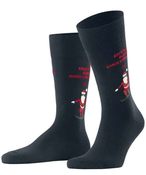 Herren Burlington Snowboarding Santa Herren Socken