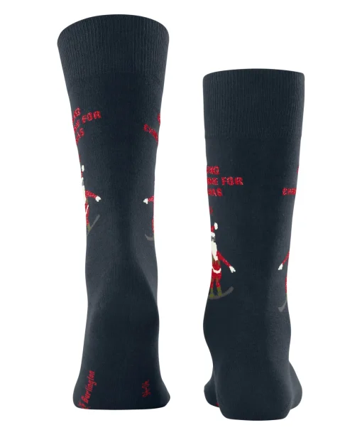 Herren Burlington Snowboarding Santa Herren Socken