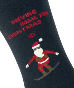 Herren Burlington Snowboarding Santa Herren Socken