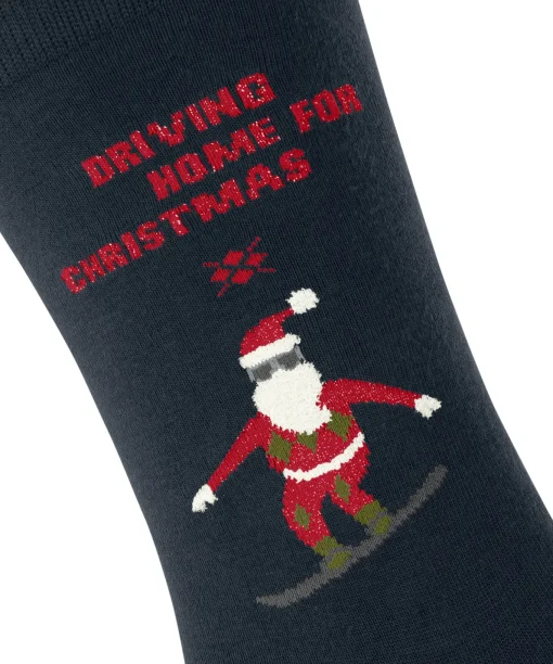 Herren Burlington Snowboarding Santa Herren Socken