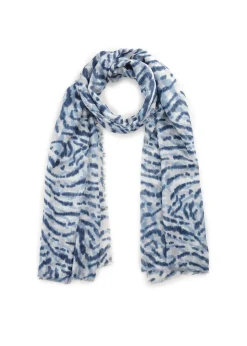 Damen Codello Softer Schal aus feinem Bambus mit Leoparden-Muster