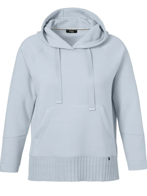 Damen Frapp Softes Sweatshirt mit Strickbund