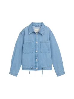 Damen Tom Tailor Denim Sommer Jeansjacke