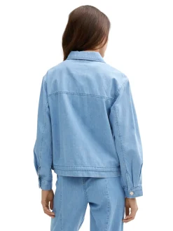 Damen Tom Tailor Denim Sommer Jeansjacke