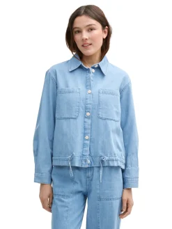 Damen Tom Tailor Denim Sommer Jeansjacke