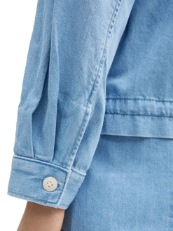 Damen Tom Tailor Denim Sommer Jeansjacke