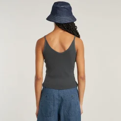 Damen G-Star Spaghetti Strap Rib Top