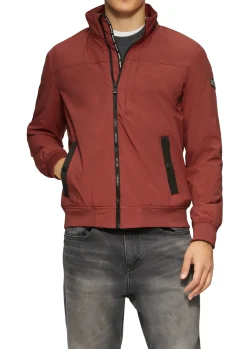 Herren s.Oliver Sportive Softshelljacke mit Logo-Tape