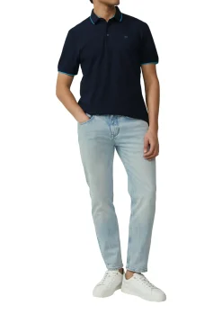 Herren s.Oliver Sportives Piqué-Poloshirt mit Kontrast-Details