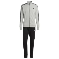Herren Adidas Sportswear Basic 3-Streifen French Terry Trainingsanzug