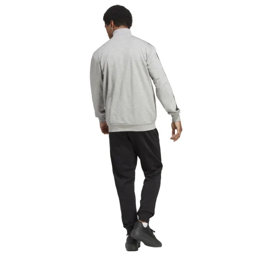 Herren Adidas Sportswear Basic 3-Streifen French Terry Trainingsanzug