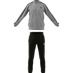 Herren Adidas Sportswear Basic 3-Streifen French Terry Trainingsanzug