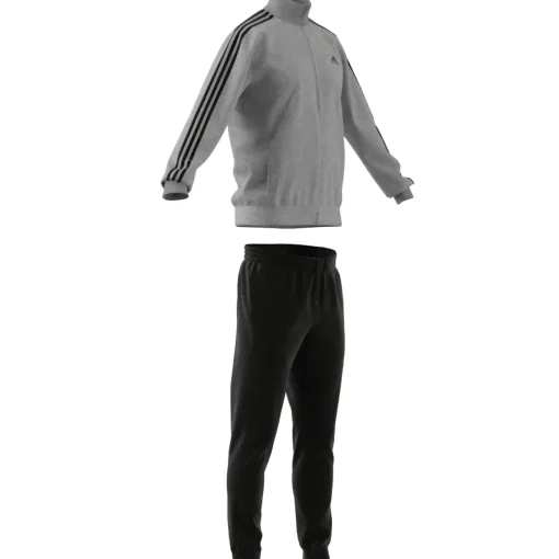 Herren Adidas Sportswear Basic 3-Streifen French Terry Trainingsanzug