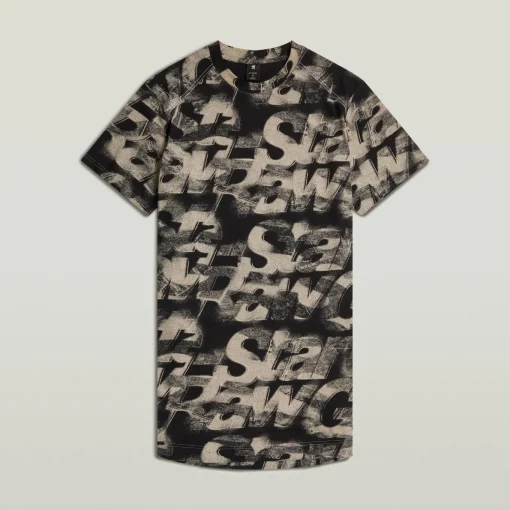 Damen G-Star Sprayed Letters Shirtkleid