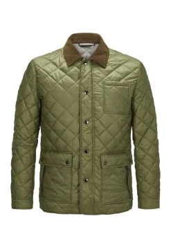 Herren Milestone Steppjacke mit leicht tailliertem Schnitt