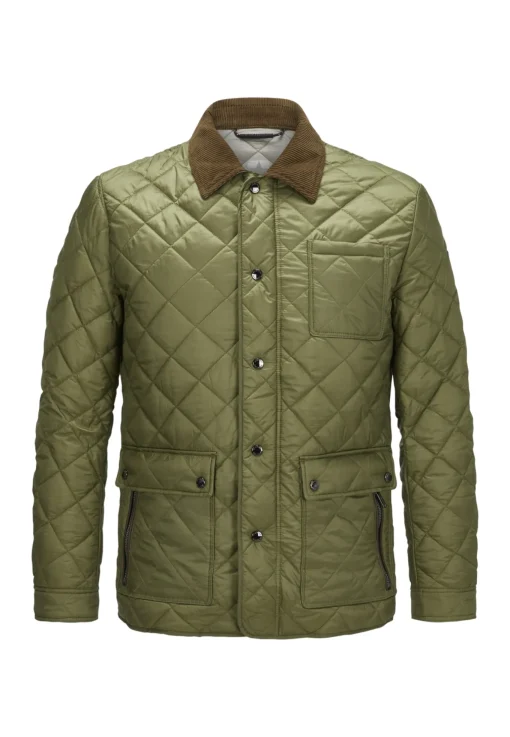Herren Milestone Steppjacke mit leicht tailliertem Schnitt