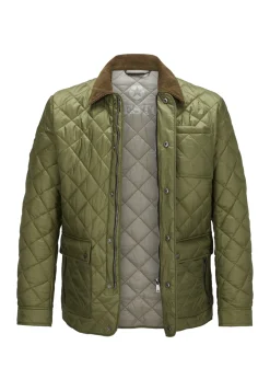 Herren Milestone Steppjacke mit leicht tailliertem Schnitt