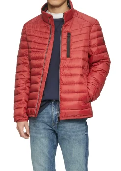 Herren s.Oliver Steppjacke mit sportiven Kontrastdetails