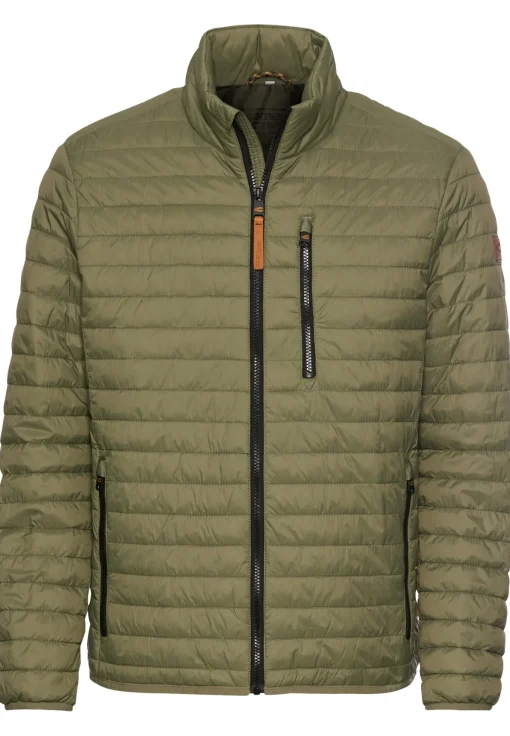 Herren Camel Active Steppjacke mit Stehkragen