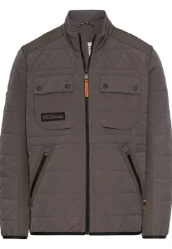 Herren Camel Active Steppjacke mit Stehkragen