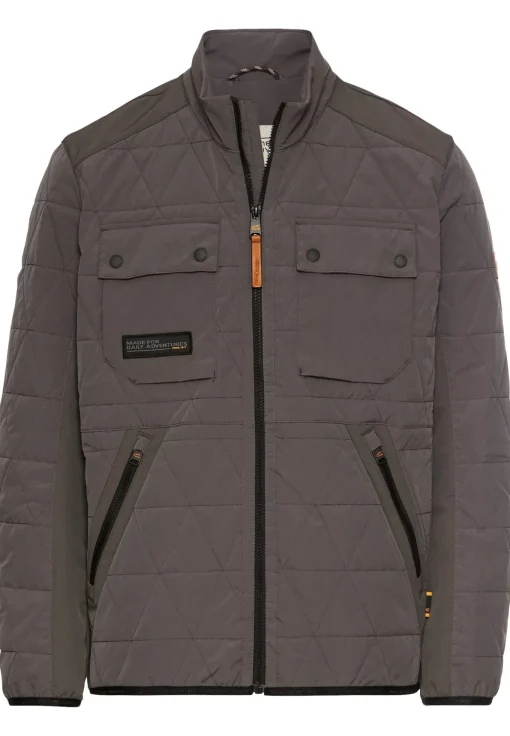 Herren Camel Active Steppjacke mit Stehkragen