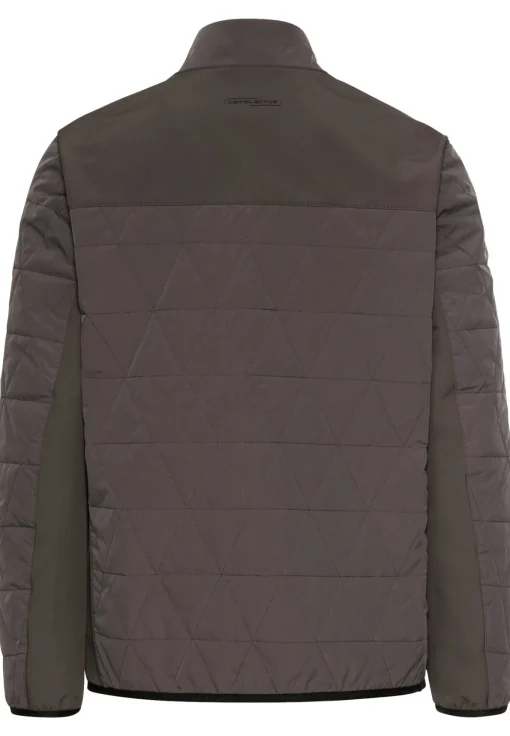 Herren Camel Active Steppjacke mit Stehkragen