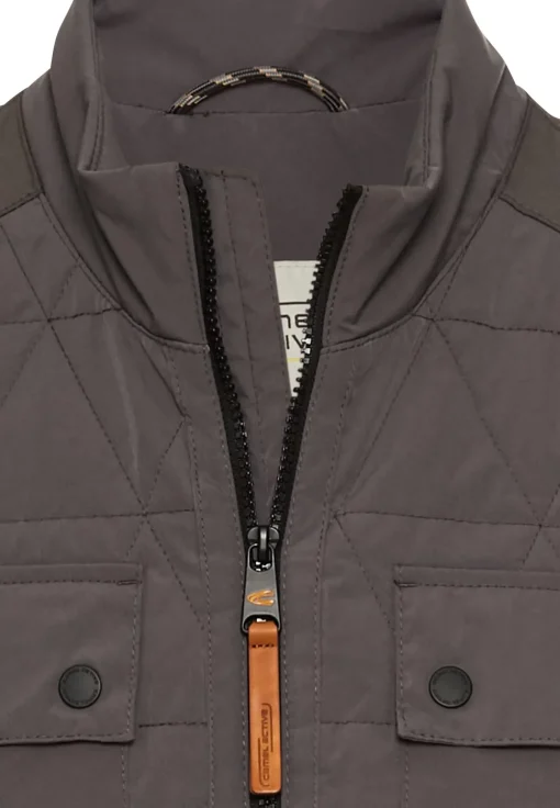 Herren Camel Active Steppjacke mit Stehkragen